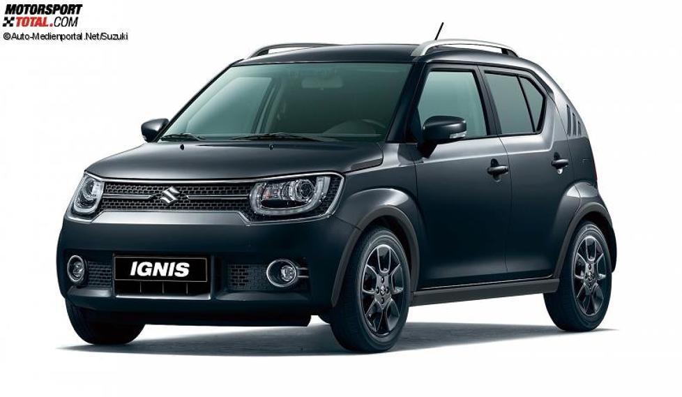 Suzuki Ignis 2017 Farben: Super Black Pearl Metallic