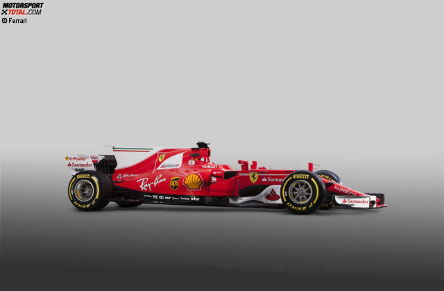 Formel 1 Autos 17 Technische Daten Des Ferrari Sf70 H