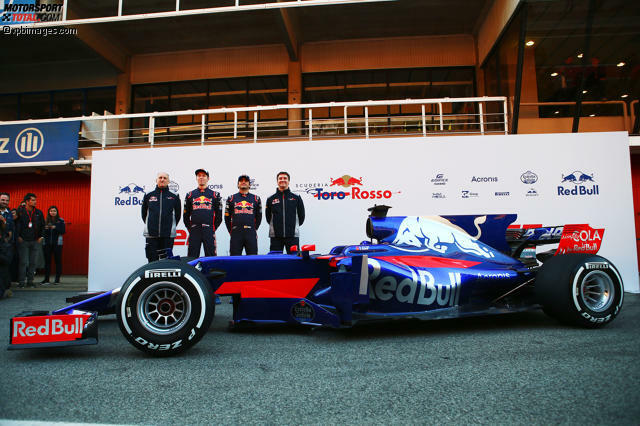Als letztes Team hat Toro Rosso seinen Formel-1-Boliden für 2017 vorgestellt.