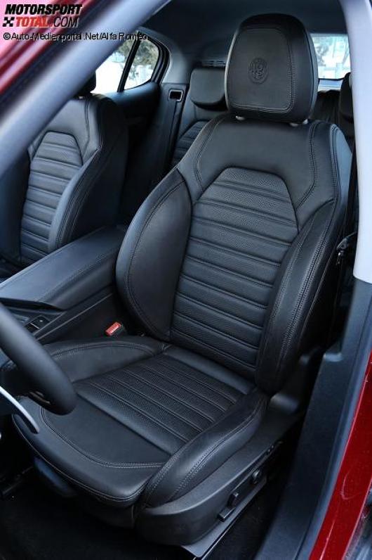 Sitze des Alfa Romeo Stelvio 2017