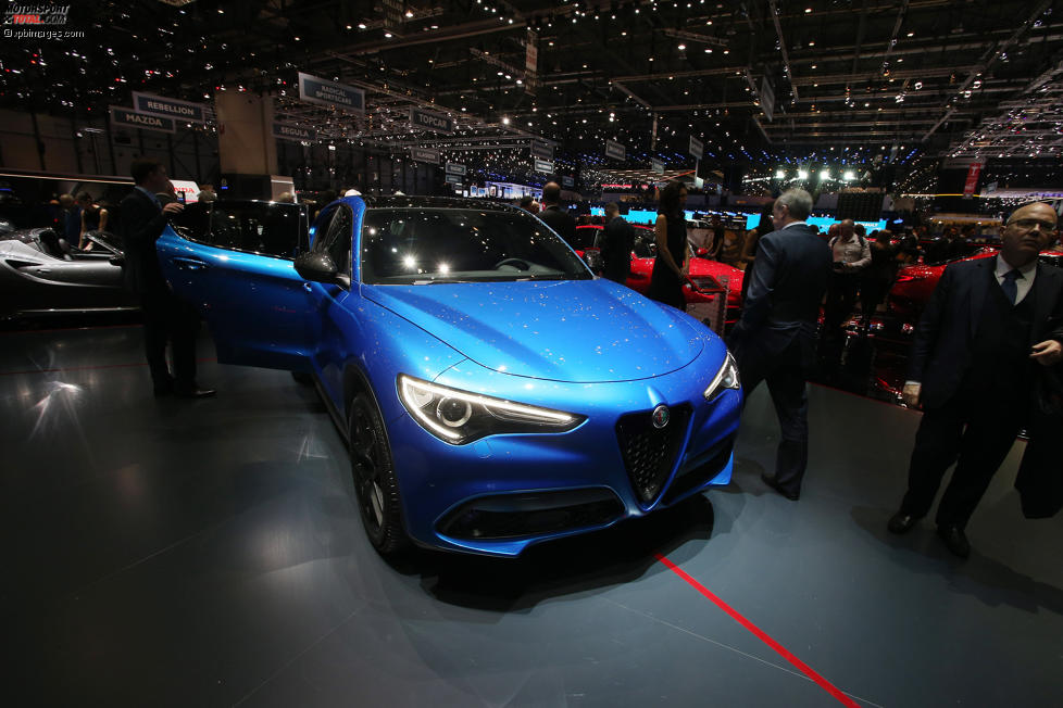 Alfa Romeo Stelvio auf dem Automobilsalon Genf 2017