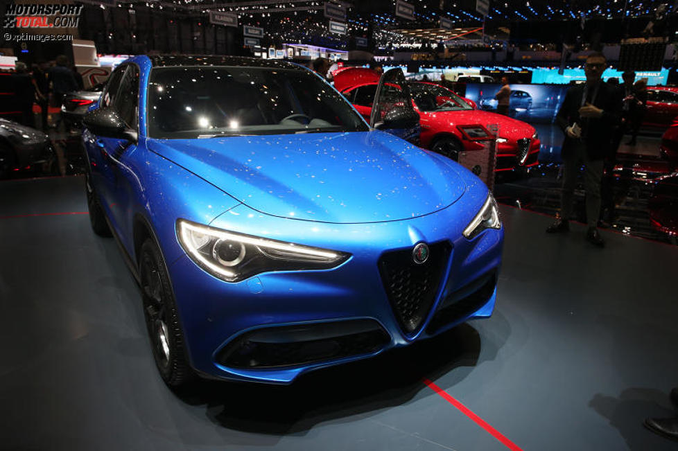 Alfa Romeo Stelvio auf dem Automobilsalon Genf 2017