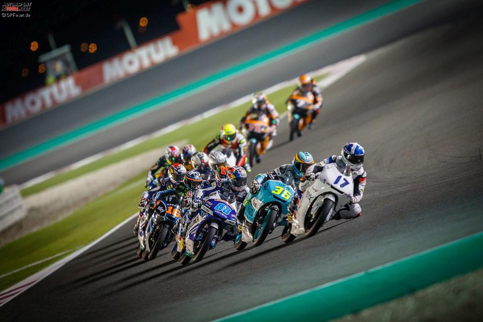 Moto3 Rennen in Katar