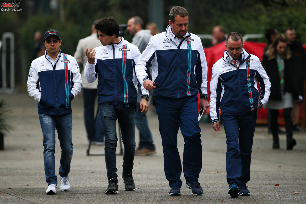 Felipe Massa (Williams) und Lance Stroll (Williams) 