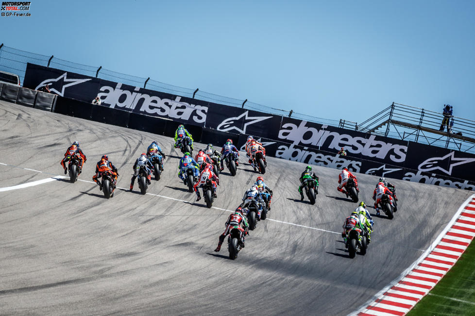 MotoGP Start in Austin