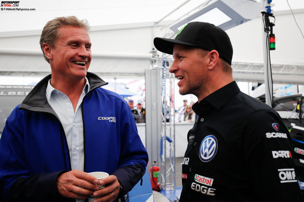 David Coulthard und Petter Solberg 