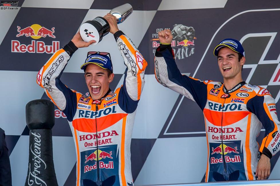 Marc Marquez und Daniel Pedrosa 