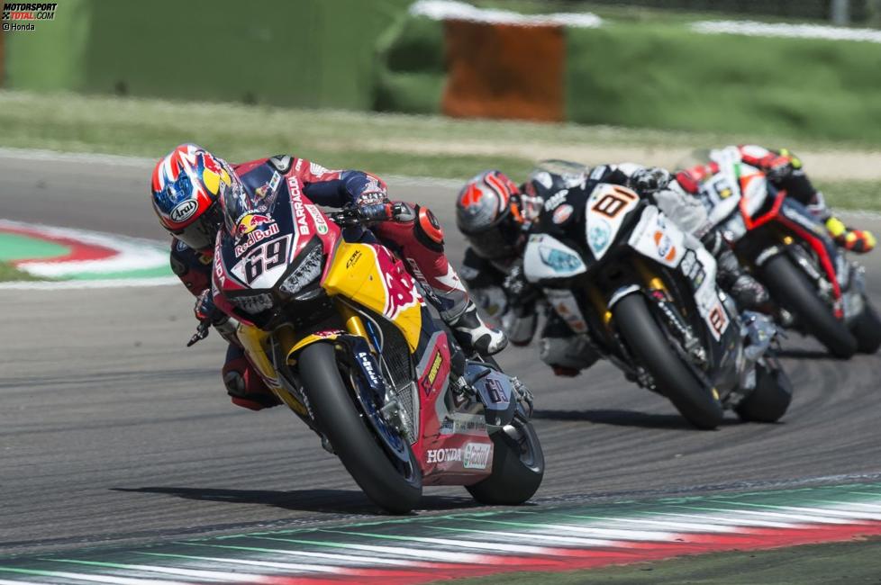 Nicky Hayden vor Jordi Torres 