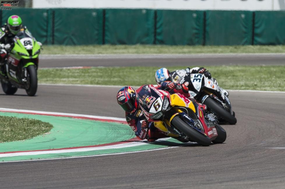 Stefan Bradl vor Raffaele de Rosa 