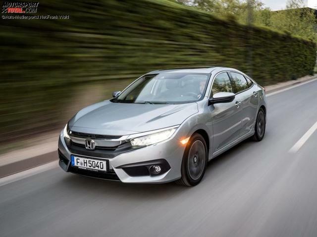 Honda Civic Limousine 2017 Vorstellung Bilder Motoren