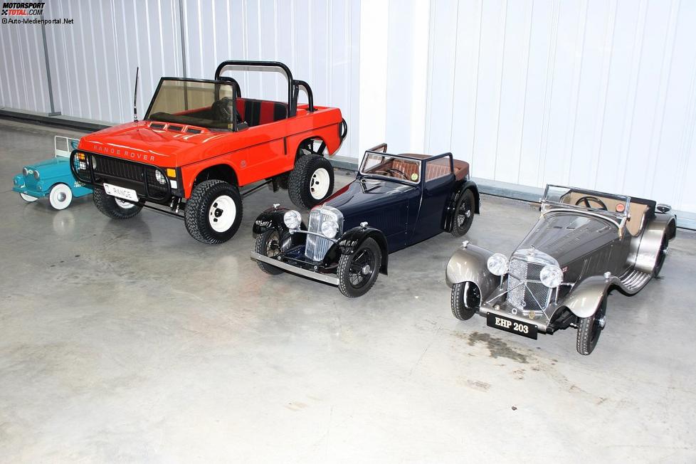 Jaguar Land Rover Classic Works: Die Fahrzeugsammlung des Unternehmens umfasst auch Autos für Kinder