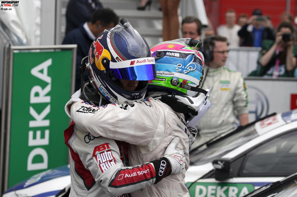 Mattias Ekström (Abt-Audi) und Bruno Spengler (RBM-BMW) 