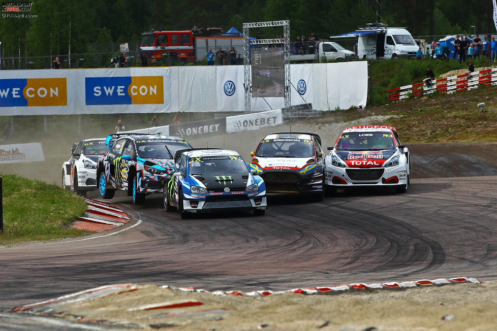 Johan Kristoffersson und Sebastien Loeb 