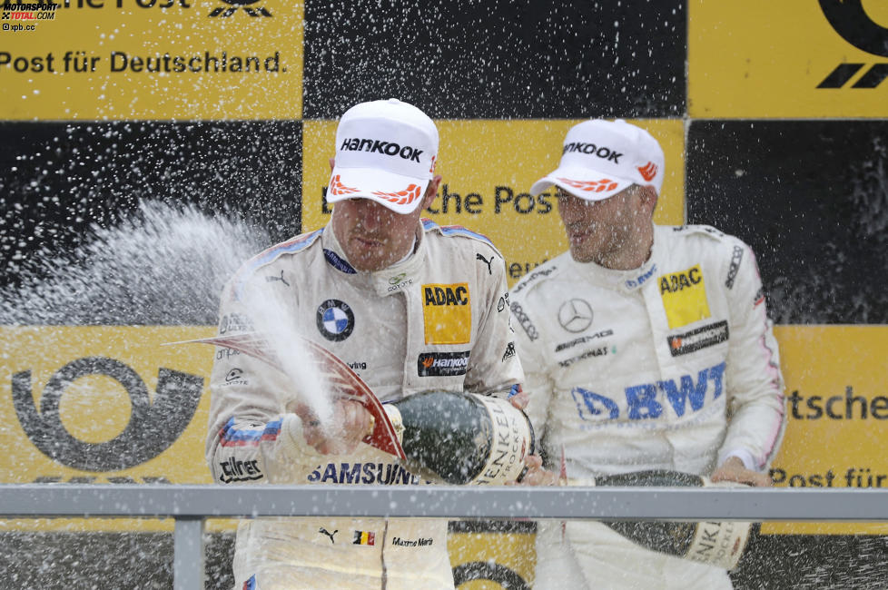 Maxime Martin (RBM-BMW) und Edoardo Mortara (HWA-Mercedes 3) 