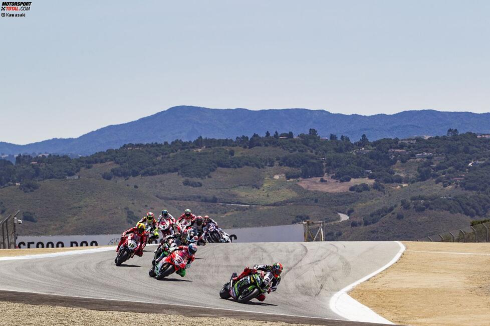 Start des 2. Rennens in Laguna Seca