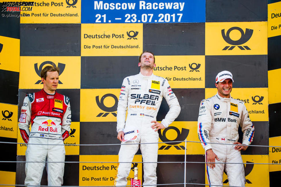 Mattias Ekström (Abt-Audi) und Bruno Spengler (RBM-BMW) 