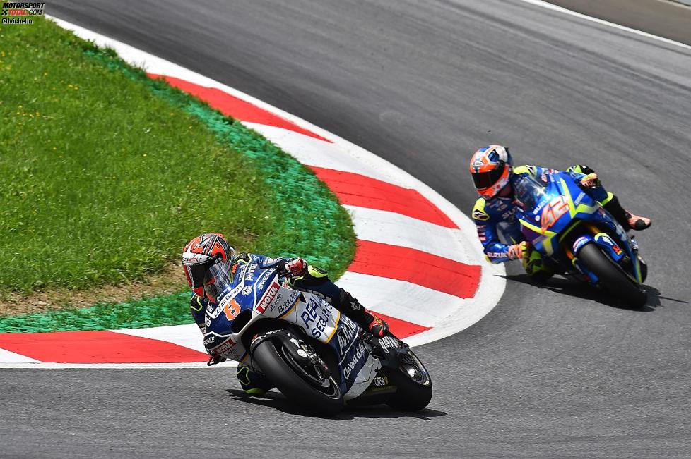 Hector Barbera vor Alex Rins 