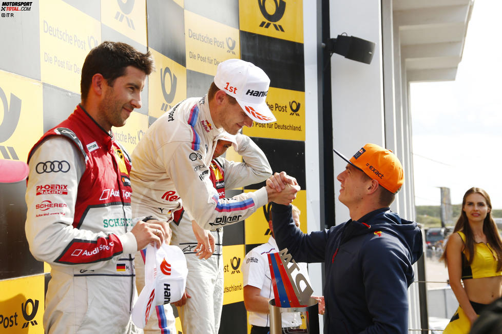Marco Wittmann (RMG-BMW) und Max Verstappen 