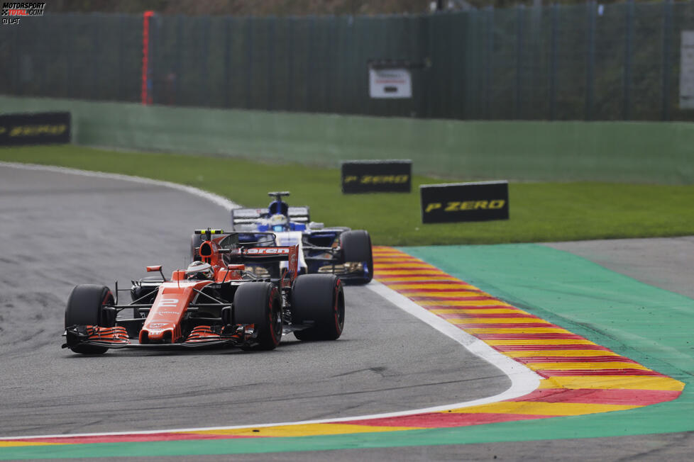 Stoffel Vandoorne (McLaren) und Marcus Ericsson (Sauber) 