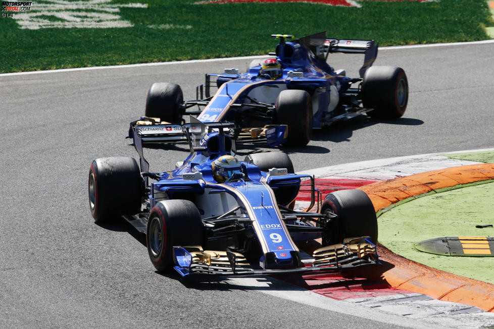 Marcus Ericsson (Sauber) und Pascal Wehrlein (Sauber) 