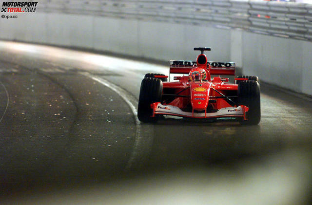 Mit dem F2001 hat Michael Schumacher seinen letzten Monaco-Sieg gefeiert. Klicken Sie sich jetzt durch seine Ferrari-Jahre 1996 bis 2006! Mit dem F2001 hat Michael Schumacher seinen letzten Monaco-Sieg gefeiert. Klicken Sie sich jetzt durch seine Ferrari-Jahre 1996 bis 2006!