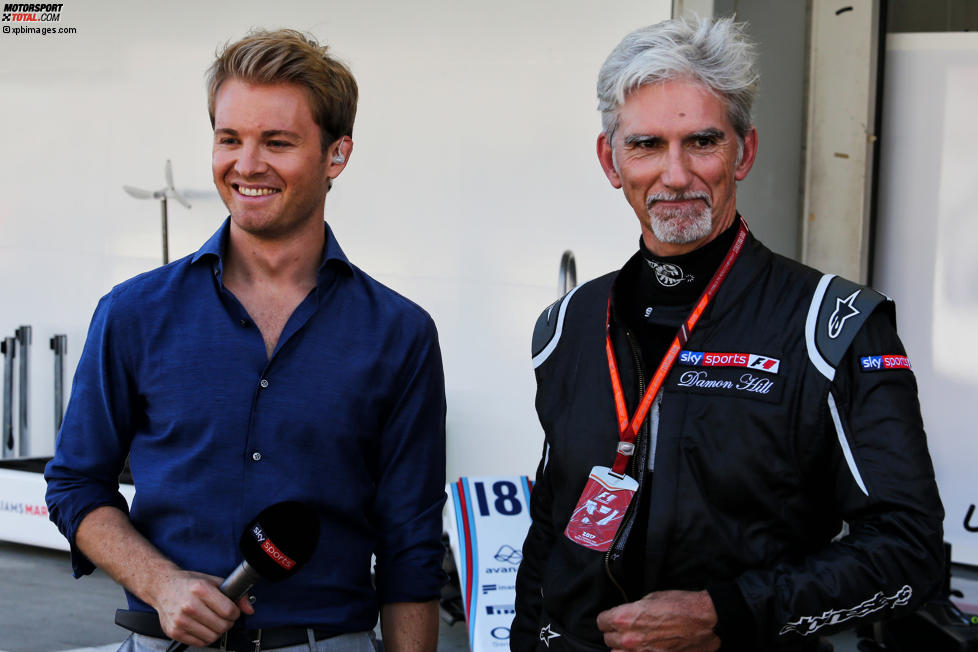 Nico Rosberg mit Damon Hill