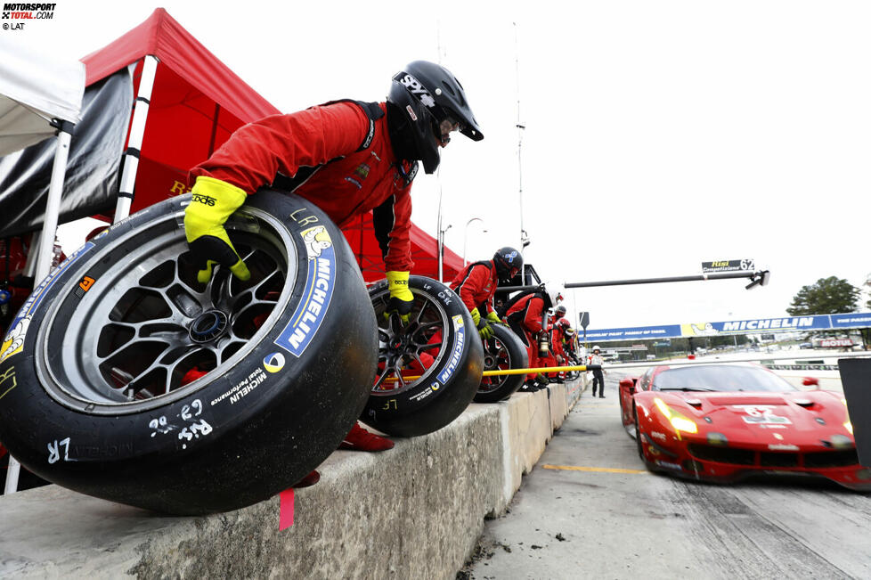 Giancarlo Fisichella, Toni Vilander und Alessandro Pier Guidi (AF Corse) 