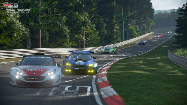 Der Nürburgring in Gran Turismo Sport. Durchklicken für mehr Strecken-Impressionen und Infos &amp; Screenshots zu Autos, Grafik und Spiel-Features!