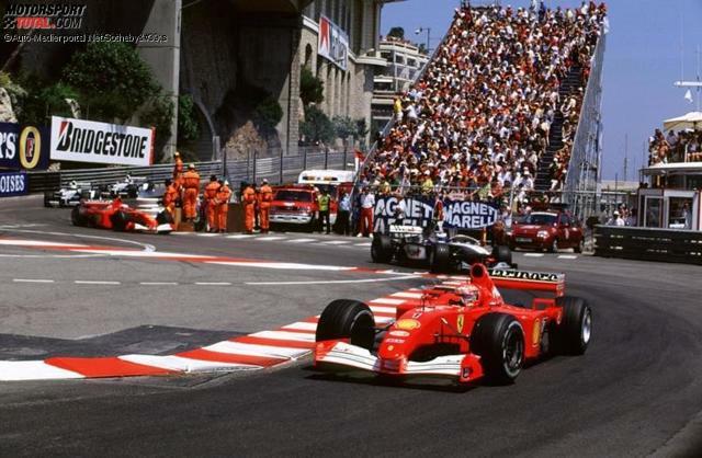 Michael Schumacher beim Großen Preis von Monaco 2001