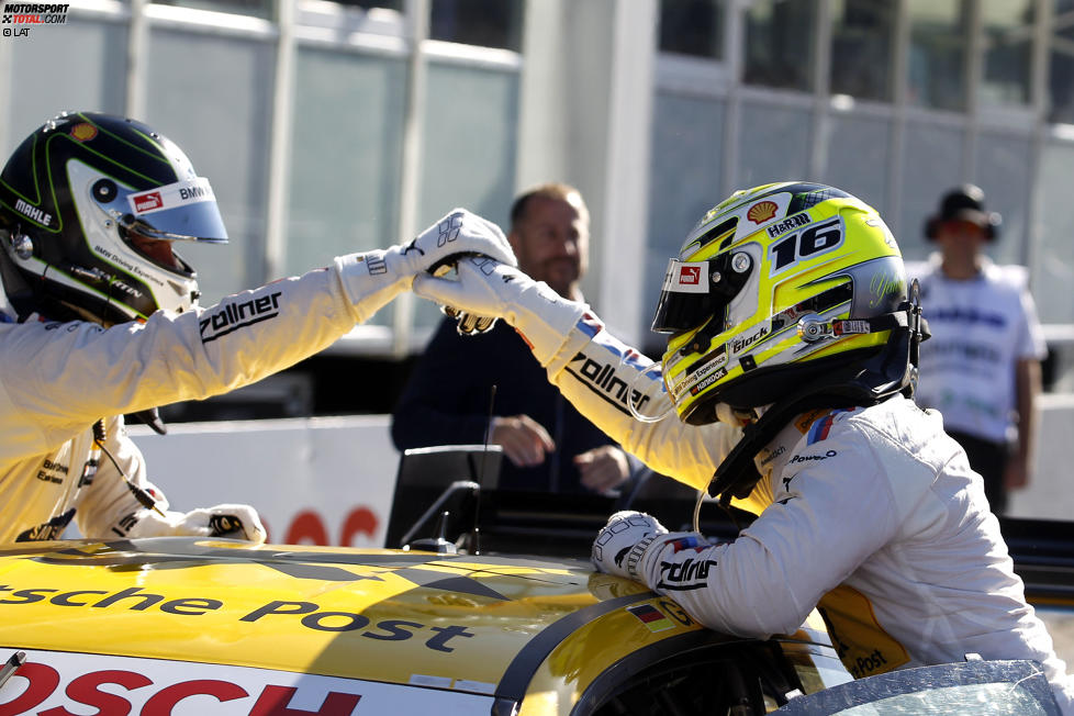 Timo Glock (RMG-BMW) und Maxime Martin (RBM-BMW) 