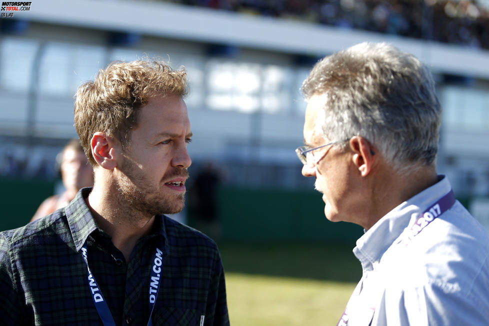 Sebastian Vettel und Mario Theissen  