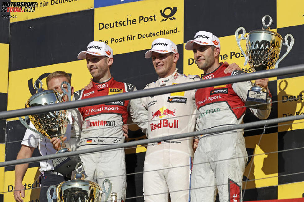 Marco Wittmann (RMG-BMW) und Mike Rockenfeller (Phoenix-Audi) 