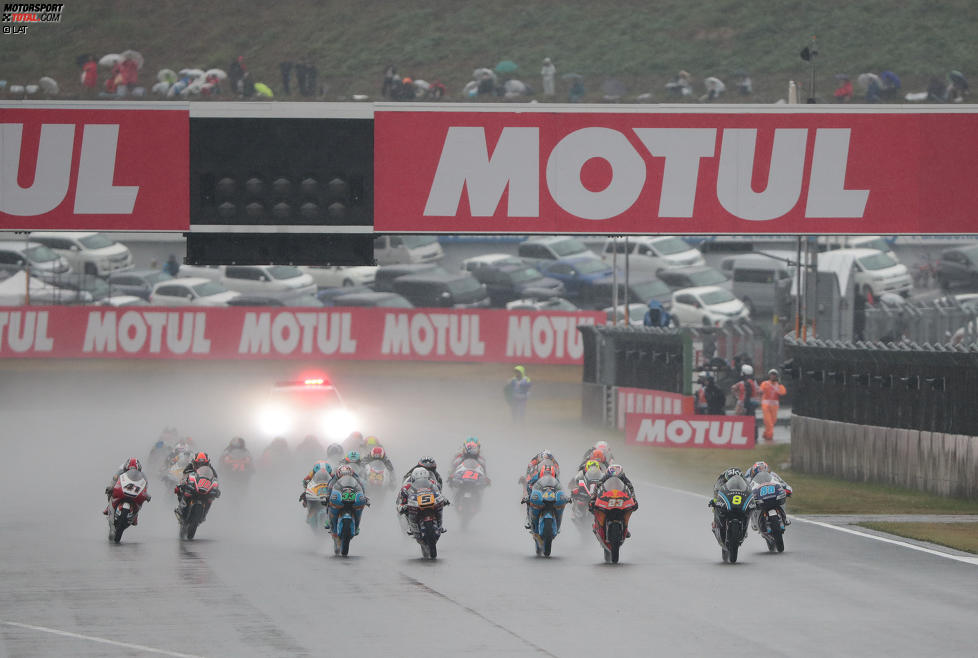 Moto3-Start in Motegi