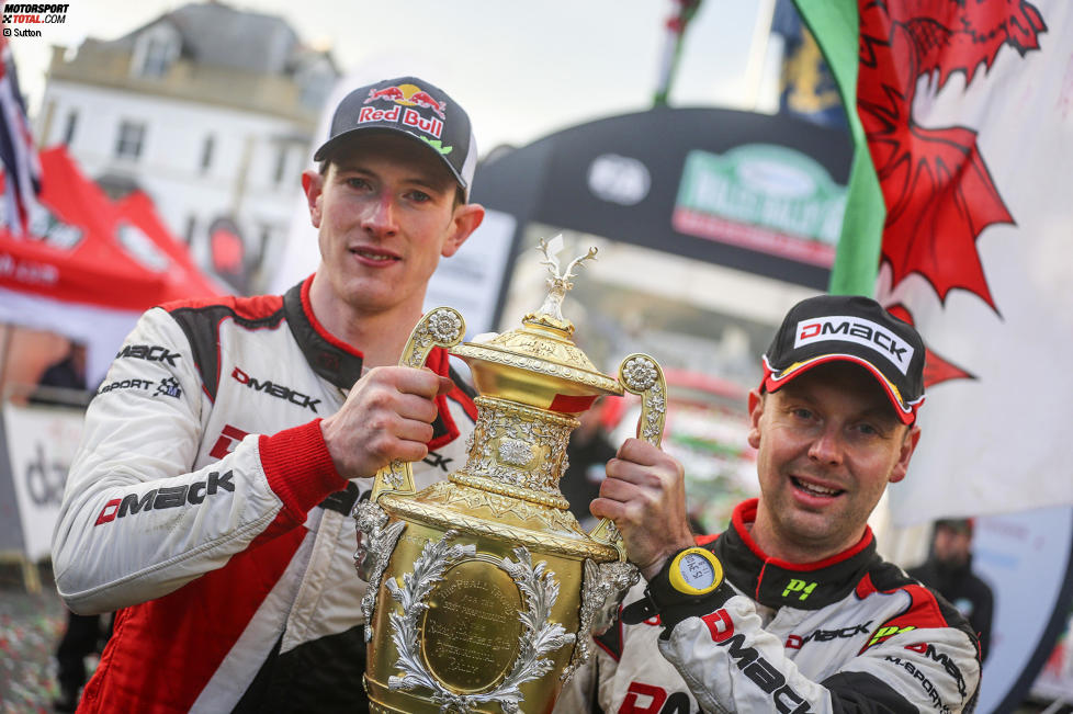 Elfyn Evans (M-Sport) und Daniel Barritt 