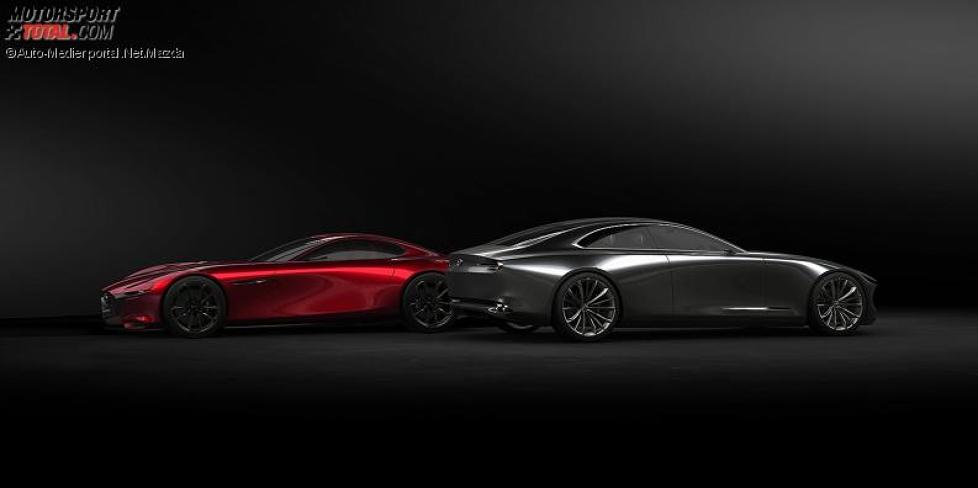 Mazda Kai Concept und Mazda Vision Coupé Concept

