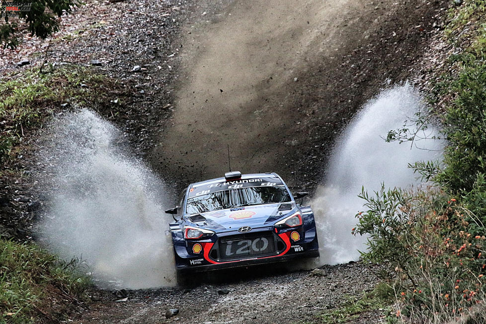 Thierry Neuville (Hyundai) und Nicolas Gilsoul 