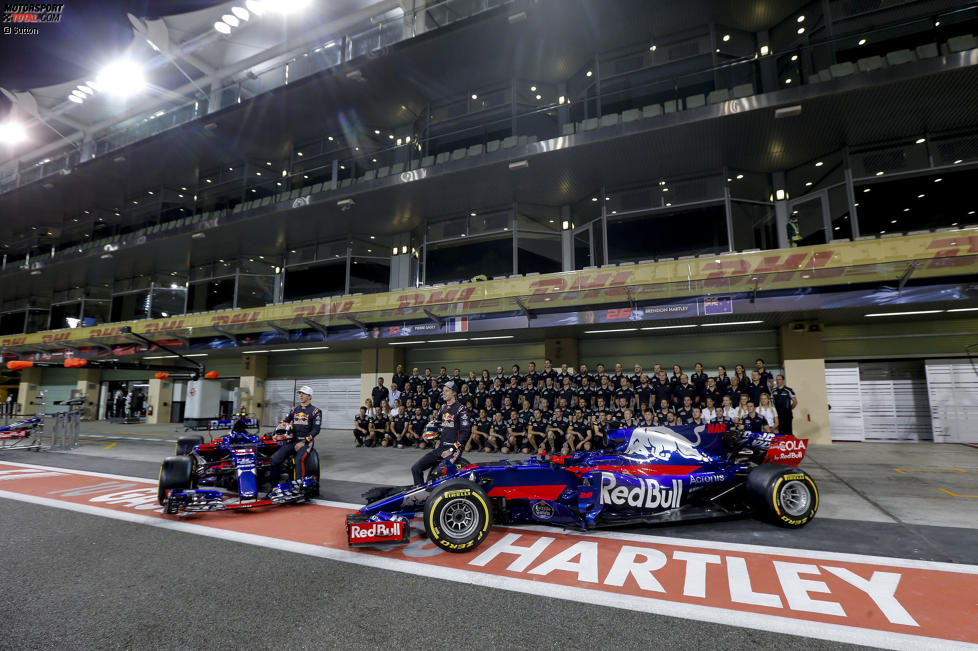 Pierre Gasly (Toro Rosso) und Brendon Hartley (Toro Rosso) 