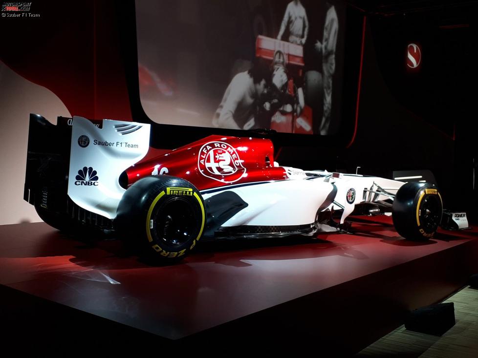 Designkonzept von Sauber und Alfa Romeo für die Formel-1-Saison 2018