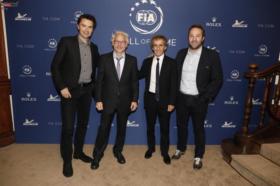 Jacques Villeneuve und Alain Prost