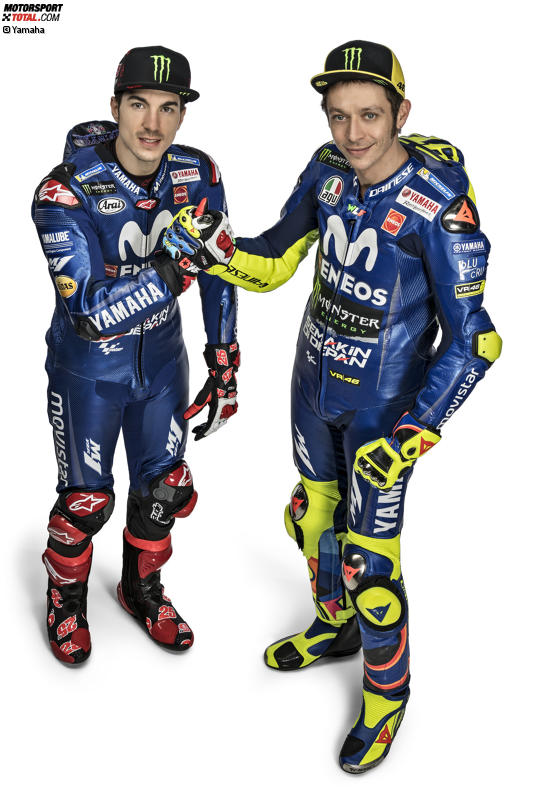 Maverick Vinales und Valentino Rossi