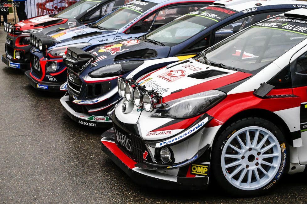 Die Autos der WRC-Saison 2018