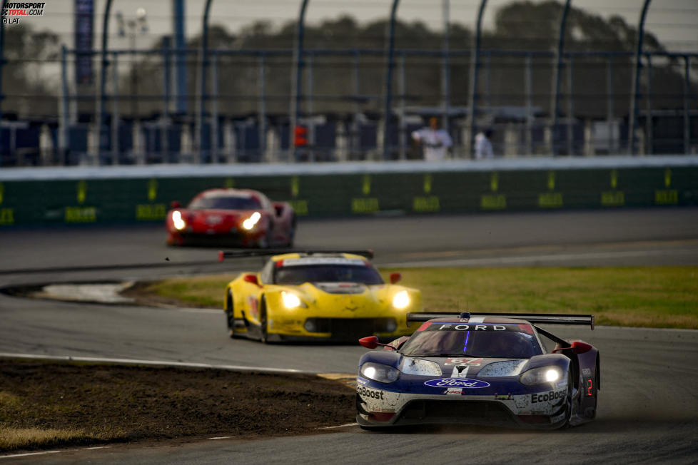 Ryan Briscoe, Richard Westbrook und Scott Dixon 