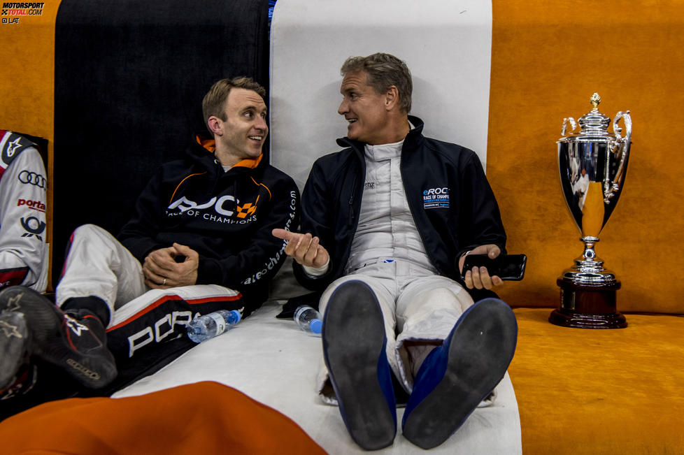 David Coulthard und Timo Bernhard 
