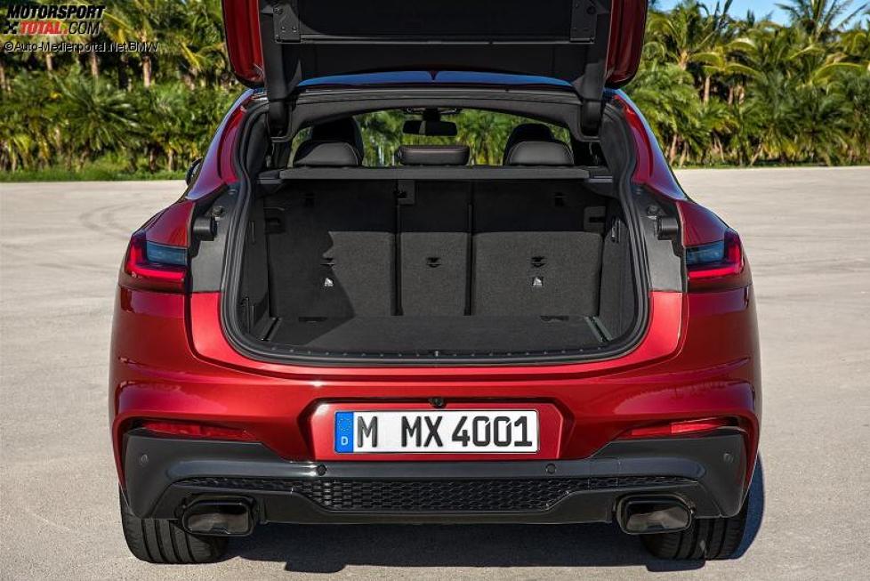 Kofferraum des BMW X4 2018