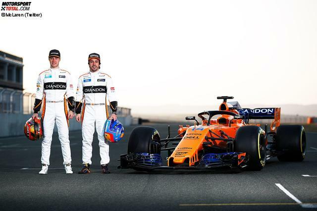 McLaren präsentiert sich 2018 in einer völlig neuen Corporate Identity. Jetzt durch die verschiedenen McLaren-Lackierungen der Geschichte klicken!