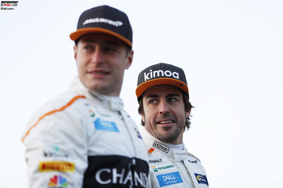 Stoffel Vandoorne und Fernando Alonso (McLaren) 