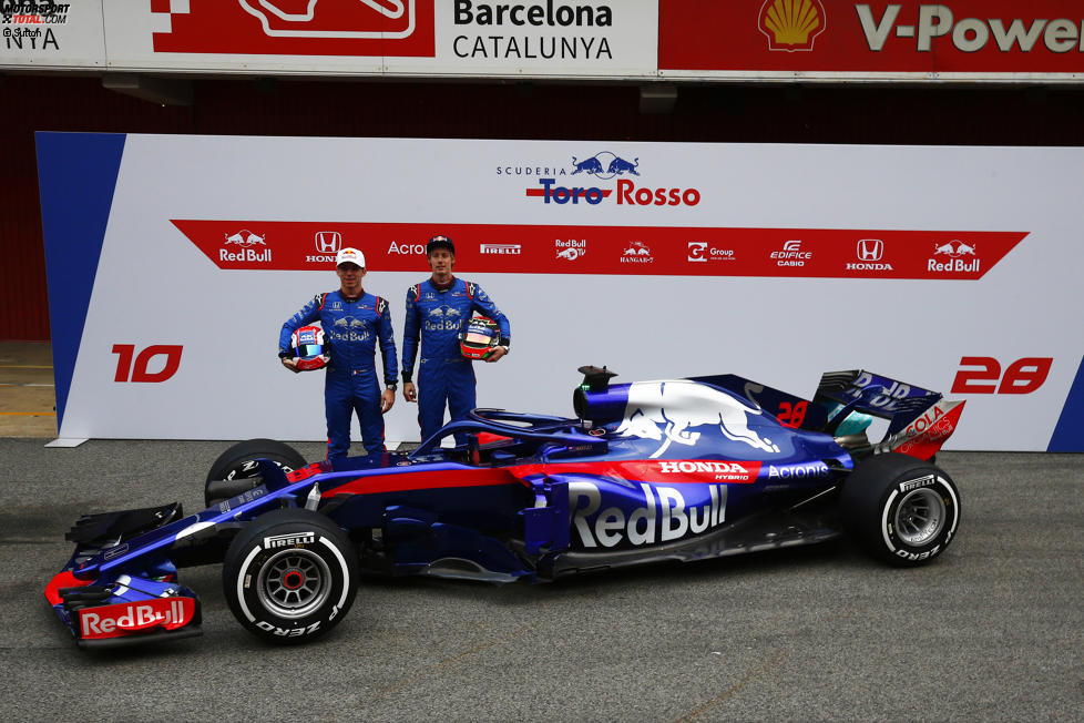 Pierre Gasly (Toro Rosso) und Brendon Hartley (Toro Rosso) 