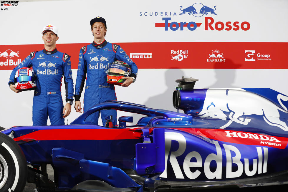 Brendon Hartley (Toro Rosso) und Pierre Gasly (Toro Rosso) 