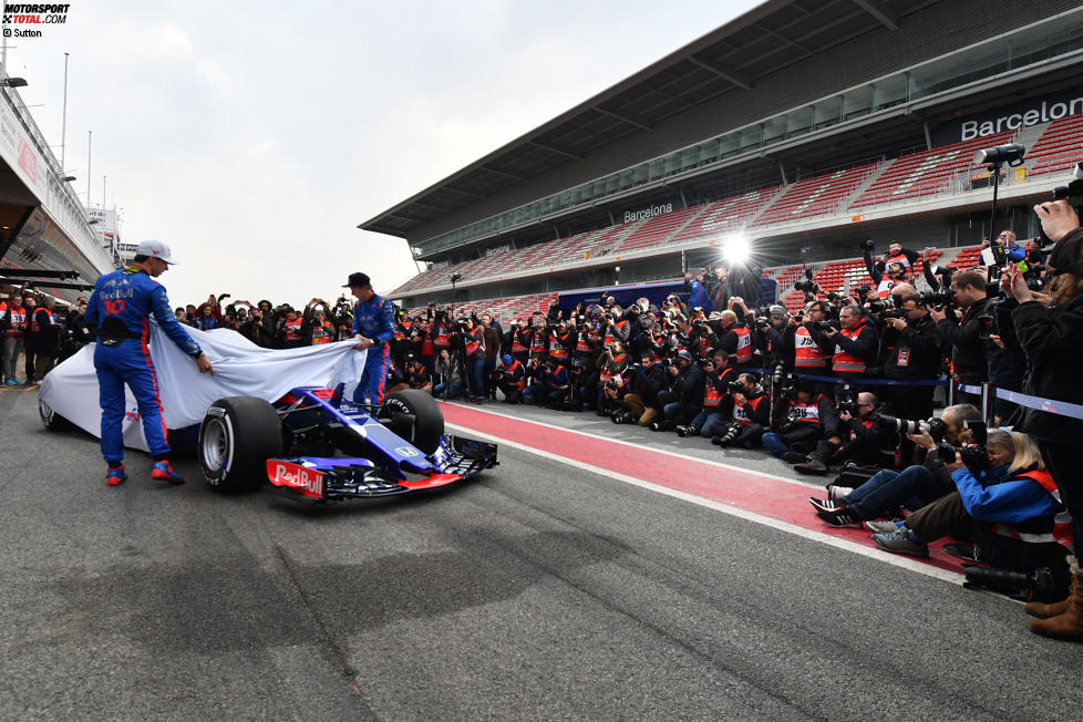 Brendon Hartley (Toro Rosso) und Pierre Gasly (Toro Rosso) 