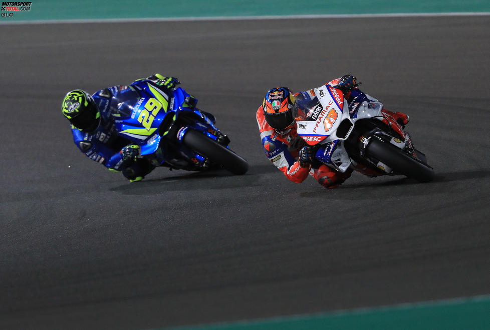 Jack Miller (Pramac) und Andrea Iannone (Suzuki) 